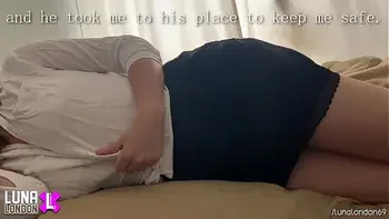 FUCKING my Student - Slutty Teacher PART 2 - Big tits MILF giving handjob and sex Captions Story