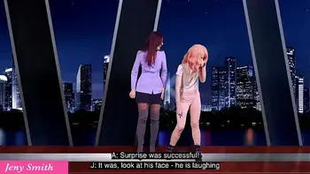 Jeny Smith and Astra decided to make a new SFW video for YouTube, but Astra had her own plans