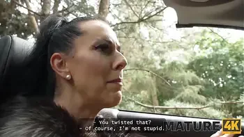 MATURE4K. Texas Patti is having wild kinky sex in the Czech woods