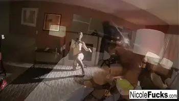 Behind the Scenes 2nd angle from Nicole Aniston scene