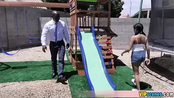 Extra small chinese teen pussy for a huge black cock