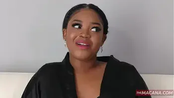 big butt black girl pussy gets filled by macana man big dick