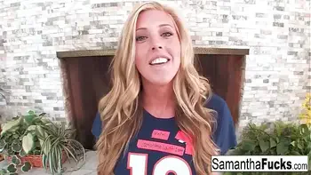 Samantha's BJ Leads To A Creampie