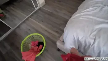 Courtney Taylor caught stepson sniffing her panties!