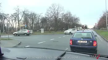 This Czech Babe's Ass Looks Perfect While She Grinds His Hard Cock