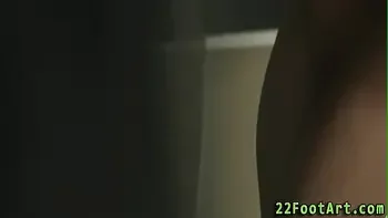 Footjob slut gets cumshot