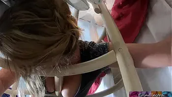 Stuck stepmom gets fucked by stepson - Erin Electra