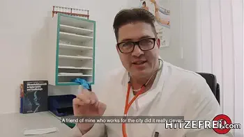 HITZEFREI Dr Lust at it again with petite Coco Kiss