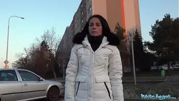 Public Agent Multiple orgasms as tight wet warm pussy drains agents balls