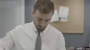 Coworker tricked into cheating with his busty wife