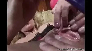 Pierced Dutch Granny Fuck