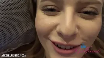 Super Hot Blonde Model (Paris White) filmed taking it ANAL POV