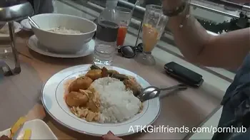Pornstar having sex in her Malaysia vacation