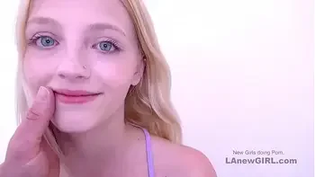 Cute blonde teenie gets fucked at modeling audition