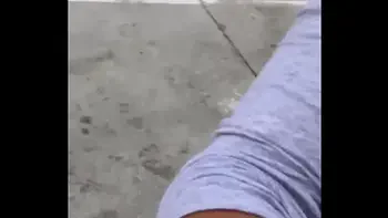 Me and handsomedevan Flashing at the gas station