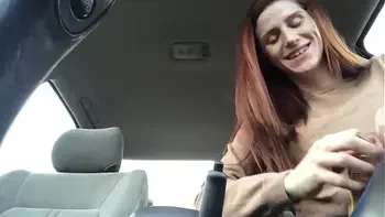 Squirting On A CuCUMber In A Parking Lot