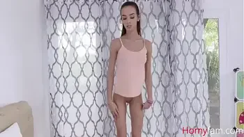 Charity Rides her stepBROTHER even when he's resting