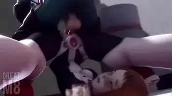 My Hero Academy Hentai - Izuku Midoriya Making Sex With Ochaco Uraraka [SFM With Sound]