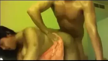 Desi Aunty with Young Boy