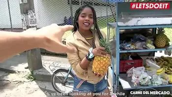 MAMACITAZ - #Ana Ebano - Ebony Latina Fucks Big Cock On Camera