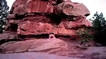 Lesbian Photographer Fucks Model Outdoors