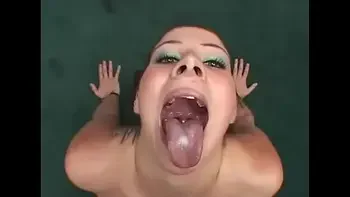 Big tit milf SWALLOWS a big load POV BLOWJOB