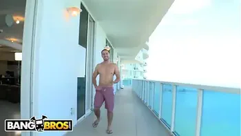 BANGBROS - Petite Latin Babe Abella Anderson Taking Two Cocks