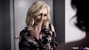 Cheating husband gets caught by his wife and lets her join in their hot fucking session on the bed