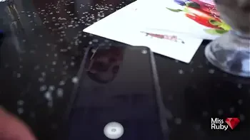 Wearing Vibrating Panties In Public Place - Hot Orgasm In Restaurant During Dessert