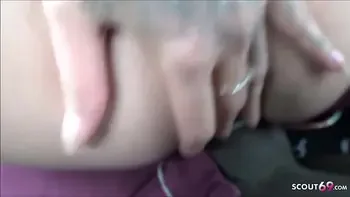 Echte Strassen Nutte im Auto gefickt von Flüchtling Deutsch - German Hooker