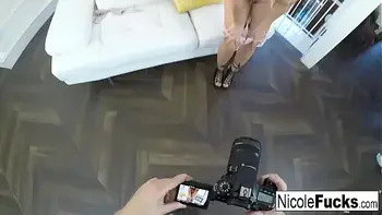 Hot  Nicole Aniston makes Chad's dick ooze