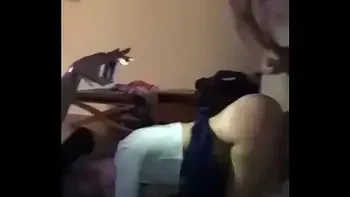 Blonde Bitch in a threesome with buddies