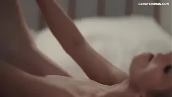 Lesbian Step Sisters - Masturbating Side By Side