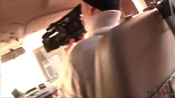 Perfect ginger girl handles two dicks