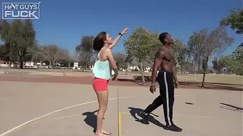 Beautiful BLACK MAN with HUGE COCK fucks big titty teen.