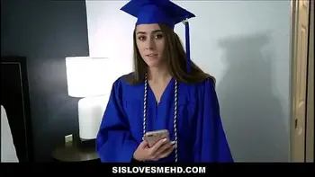 Teen Stepsister Fucked By Stepbrother Before Graduation POV