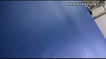 Topless MMA Girl with Nice Tits