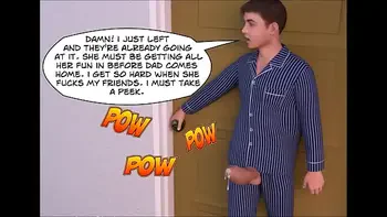 step Mom Fucks Best Friends In HOT Threesome Part 2 (3D Comic)
