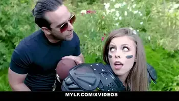 MYLF -Sexy Athletic Milf (Britney Amber) Plays With Balls