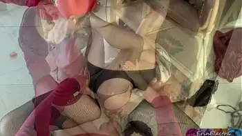 Stepmom gets stuck and has sex with her stepson - Erin Electra