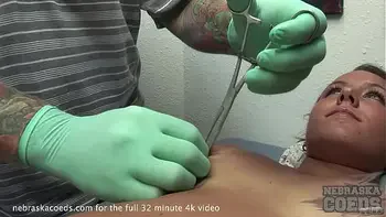 hot florida girls getting their tits and pussy pierced