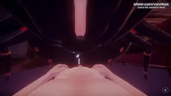 [1080p60fps]Monster Girl Island | Hentai anime teen with big tits is getting her pussy creampied | My sexiest gameplay moments | Part #9