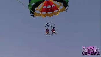 Home Video Naked Parasailing With Three Wild Spring Breakers