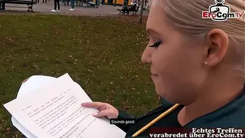 EroCom Date - Deutsche Schlampe macht echtes Sexdate und lässt sich direkt abschleppen und ficken