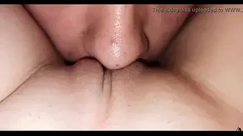 Boyfriend Pussy Licking to Intensive Orgasm