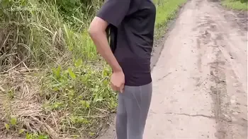 Stranger Met at the Jogging Path Fucked me Hard.