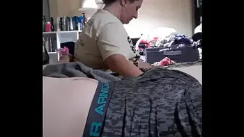 Wife caught on cam
