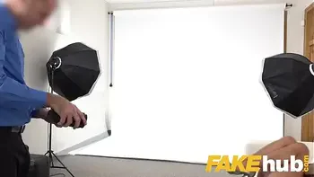 Fake Agent Sticky facial for sexy ass latina Melody Petite