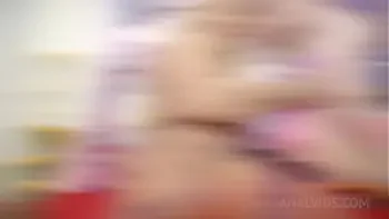 Lara De Santis dildo and cock DAP, gape, pegging with monster dildo and anal fisting LDS030