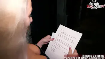 Erocom Date - Deutsche schlanke Blondine in der Nacht abgeschleppt und public gefickt